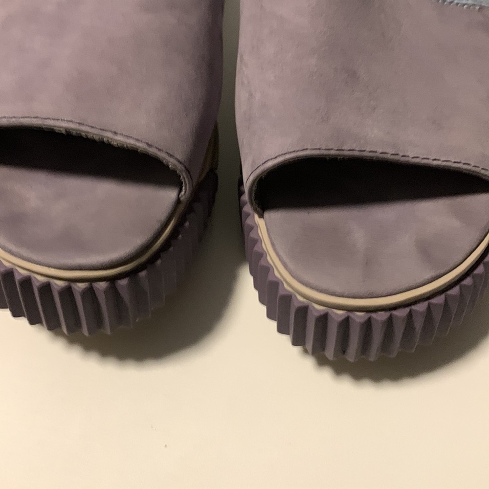 Camper Women's Lavender and Light Blue Slingback Sandals - Picture 3 of 6